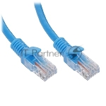 Патч-корд LSZH медный UTP Cablexpert PP30-10M/B cat.5e, 10м, литой, многожильный, синий
