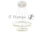 Светильник Ambrella light FA6175/2 WH белый 108W 3000K+6400K/3000K/6400K/4200K+4200K D500*630 (ПДУ РАДИО 2.4G)