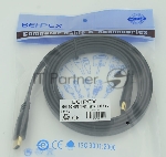 Кабель HDMI v.1.4 1.5м Flat плоский HDMI (m)/HDMI (m)