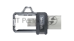 Флеш диск 32GB SanDisk Ultra Android Dual Drive OTG, m3.0/USB 3.0, Black
