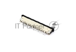Разъем FPC  Half Coverage Bottom Contact 1.0K-BX-20PWB 20 pin высота 2мм шаг 1мм
