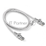 Патч-корд ExeGate EX286381RUS UTP-RJ45-RJ45-5e-1M-LSZH-GY, UTP, cat.5e, LSZH, 1м, серый