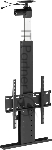 Кронштейн для телевизора Cactus CS-STM-7844 черный, 32"-55" макс. 45 кг, напольный (моторизованный лифт)