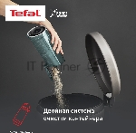 Пылесос вертикальный Tefal X-Force Flex TY9L42WO серый/зеленый, питание от аккумулятора, 150 Вт, уборка сухая, пылесборник 0.65 л, вид 45