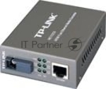 Медиаконвертер TP-Link MC112CS, 1×100 Мбит/с + 1×100 Мбит/с SC, неуправляемый, вид 14