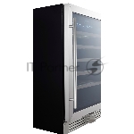 Винный шкаф встраиваемый Cellar Private CP051-1T серебристый, 136 л, 1 отсек, 51 бут., вид 3