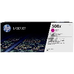 Тонер Картридж HP 508X CF363X пурпурный для HP CLJ M552/M553 (9500стр.)