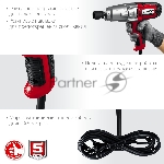 Гайковерт ударный сетевой ЗУБР ГС-300, 300 Нм, 1/2", вид 5