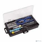Набор для пайки Rexant (USB паяльник 8 Вт, кусачки, тонкогубцы, подставка, припой, отвертка)
