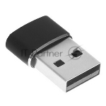 Переходник Cablexpert USB-A(M)/Type-C(F), 2.0, пакет (A-USB2-AMCF-02)