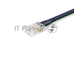 GS7411 Соединитель гибкий односторонний COB RGB 12/24V для лент 10mm (4 конт.) (5шт)