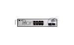 Коммутатор ORIGO OS2210FP/120W/A1A, 8×1 Гбит/с PoE + 2×1 Гбит/с SFP, неуправляемый