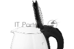 Чайник электрический Homestar HS-1052 1,2 л, стекло/пластик черный, вид 3