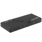 Док-станция WAVLINK WL-UG69DK1, USB Type-C, DisplayPort/HDMI/RJ-45/USB Type-C/Jack 3.5mm, USB