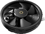 Кулер для процессора CPU Cooler Ocypus Beta A10 BK (75W, 3-pin, 67mm, Al, 1x124mm, 40CFM, 29.5dBA, 2000RPM, S: 1851/1700/115X/1200, AM5/AM4, black)
