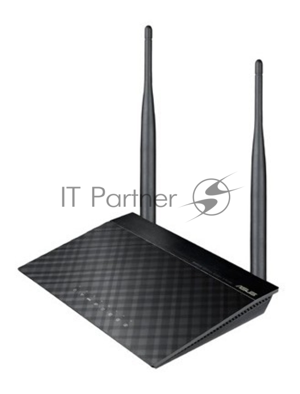 Сетевое оборудование ASUS RT-N12 E WiFi Router (RTL) 802.11b/g/n, 4UTP 10/100 Mbps, 1WAN, 300Mbps, 2x2dBi
