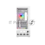 Корпус ПК без блока питания Case SAMA V43 White, Midi-Tower, TG, 6x120mm ARGB, 2xUSB 3.0 + 1xUSB 3.2 Type-C, ATX, mATX, mITX White