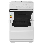 Плита комбинированная Flama RK 2201 W белый, конфорок 2 газовых и 2 электрических, духовка 50 л, 50 см x 85 см x 54 см