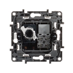 Розетка компьютерная ETIKA RJ11+RJ45 кат. 5 UTP, белый ETIKA Розетка RJ11+RJ45 кат. 5 UTP, белый, вид 2
