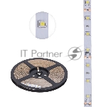 Лента светодиодная 12В, SMD2835, 4,8Вт/м, 60 LED/м, 6500К, 8мм, 20м, для БП с клеммами, IP20 LAMPER