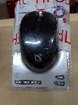 (Поврежденный товар) Мышь беспроводная DEFENDER Datum MM-265 черный (USB, 1600dpi, 4but) (52265_(Поврежденный товар) 000775)
