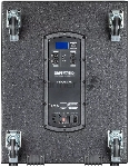 Активный сабвуфер PROEL [DIVASUB18A] НЧ динамик 18", встроенный DSP, LCD дисплей, АЧХ 35-160 Гц, мощность пик. 1500 Вт, мощность номин. 750 Вт, макс. SPL 132 дБ, 2x Combo XLR/TRS входа, 2x XLR выхода, материал корпуса фанера, ручки для переноски 2 шт., вид 9
