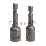 Ключ-насадка магнитная Kranz 1/4" 8х48 мм + 10х48 мм (2 шт./уп.)