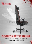 Кресло игровое A4Tech Bloody GC-680 серый/черный искусственная замша с подголов. крестов. металл, вид 21