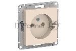 Механизм розетки 1-м СП AtlasDesign без заземл. 16А беж. SchE ATN000241