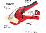 Труборез ROTHENBERGER ROCUT 42 TC 52000  ножницы для пластиковых труб, до 42 мм, вид 3