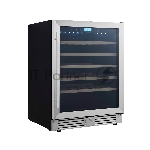 Винный шкаф встраиваемый Cellar Private CP051-1T серебристый, 136 л, 1 отсек, 51 бут., вид 6