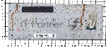 Клавиатура для ноутбука Samsung NP940X3G, черная с подсветкой