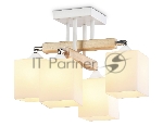 Светильник Ambrella light TR9512/4 WH/CH/FR белый/хром/белый матовый E27*4 max 40W D567*266