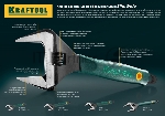 Ручной инструмент KRAFTOOL 27258-15 Ключ разводной {Cr-V,фосфатир,эргоном рукоятка из эластомера,увелич зев,угол наклона губок 15град,150мм/6",34мм }
