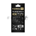 Термопрокладка ExeGate Ice EPG-16WMK (50x90x1.0 мм, 16 Вт/(м•К), теплопроводящая клейкая двухсторонняя)
