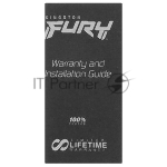 Оперативная память Kingston DDR5 DIMM FURY Beast Black EXPO RGb 8Gb, 6000Mhz, KF560C30BBEA-8 CL30, с радиатором Kingston