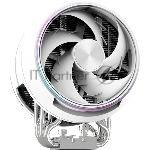 Кулер для процессора ZALMAN ZET5 белый, 5 HEAT PIPES, 4-PIN PWM, 600-2000 RPM, 30.4 DBA MAX, HYDRO BEARING, FULL SOCKET SUPPORT