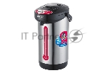 Термопот Centek CT-0080 черный, 3л, 600Вт, 3 способа подачи воды, корпус из нержавеющей стали
