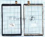 Сенсорное стекло (тачскрин) YLD-CEGA636-FPC-A0, черное