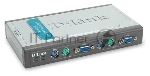 Переключатель KVM D-link DKVM-4K/B3A 4-портовый KVM-переключатель с портами VGA и PS/2