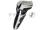 Бритва Centek CT-2174 (черн/хром) cеточная, плавающая головка, триммер, LED