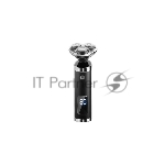 Бритва Centek CT-2175 (черн) ротор 4D, ВЛАЖНОЕ БРИТЬЁ, 3 плав.головки, USB, зарядка 1 час, подставка