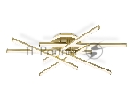 Потолочный светодиодный светильник Ambrella light FL6254 GD золото 97W 3000K-6400K 805*760*170 (ПДУ ИК)