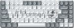 Клавиатура Satechi SM1 Slim Light гибридная, USB Type-A, Bluetooth, радиоканал, белый