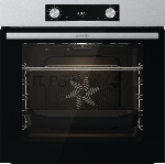 Встраиваемый электрический духовой шкаф Gorenje BO6737E02X, 77 л, 300 °C, конвекция, электрический гриль, класс A