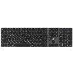 Клавиатура Oklick K867W беспроводная, Bluetooth, радиоканал, серый, вид 5