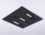 Светодиодная панель DPS1071 BK черный 48W 4000K 175-265V IP20 4080LM 595x595x14