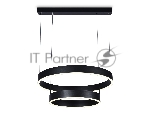 Светильник Ambrella light FA6612/2 BK черный 85W D400/600*730 (ПДУ РАДИО 2.4G)