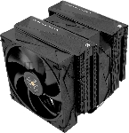 Кулер для процессора Thermalright Royal Pretor 130 черный, 2x120/130 мм, алюминий/медь, 1750-2150 об/мин, 28.3-29.4 дБ, 4 pin PWM, высота 158 мм, без подсветки, вид 26