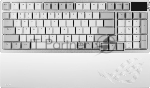 Клавиатура ASUS ROG Azoth 96 HE гибридная, USB Type-C, Bluetooth, радиоканал, белый, вид 12